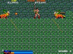 une photo d'Ã©cran de Rastan Saga sur Arcade